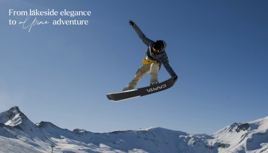 Skiiing Lake Como