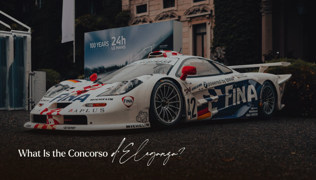 Concorso eleganza Lake como