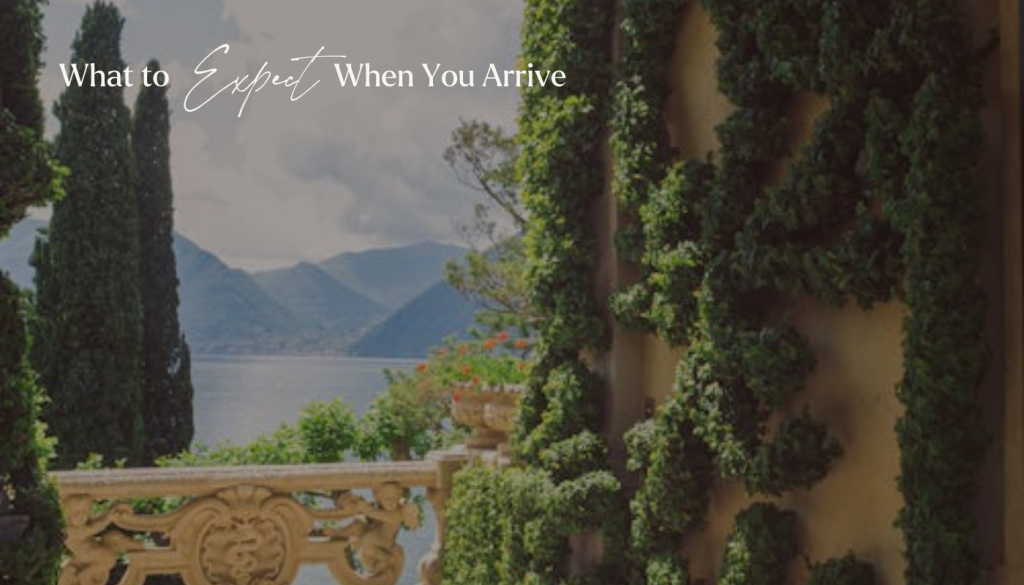 Lake como living